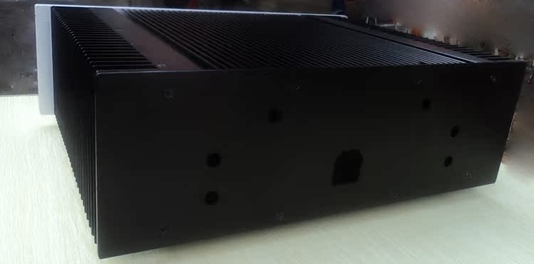 4313 Mark style classs A Full aluminum DIY chassis power amplifier case PSU box with heatsink