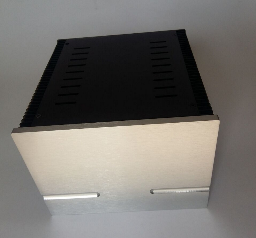 2518 Class A Full Aluminum Power Amplifier Chassis power supply case Similar PASS Style box