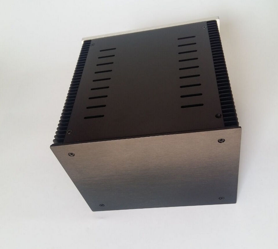 2518 Class A Full Aluminum Power Amplifier Chassis power supply case Similar PASS Style box