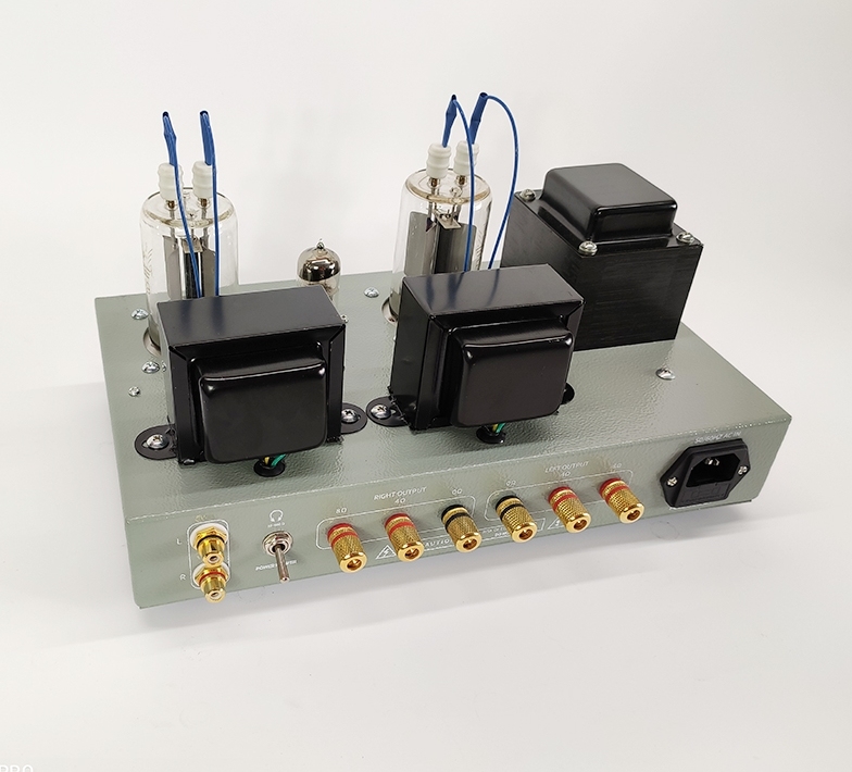 Finished HiFi 6N2+FU19 Vacuum Tube Headphone Amplifier Class A Power Amplifier 4W+4W