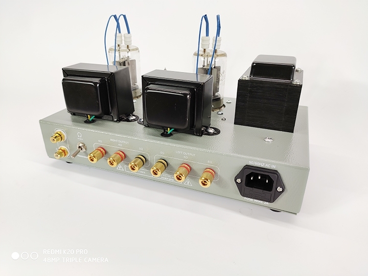 Finished HiFi 6N2+FU19 Vacuum Tube Headphone Amplifier Class A Power Amplifier 4W+4W