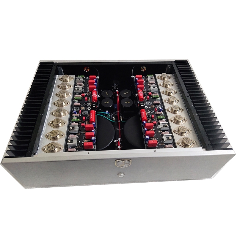 New Refer to well-known Music Fax A1000 circuit HIFI DIY class A 50W*2 stereo power amplifier