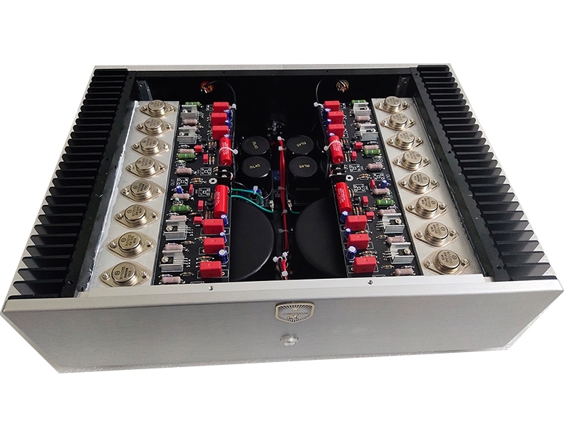 New Refer to well-known Music Fax A1000 circuit HIFI DIY class A 50W*2 stereo power amplifier