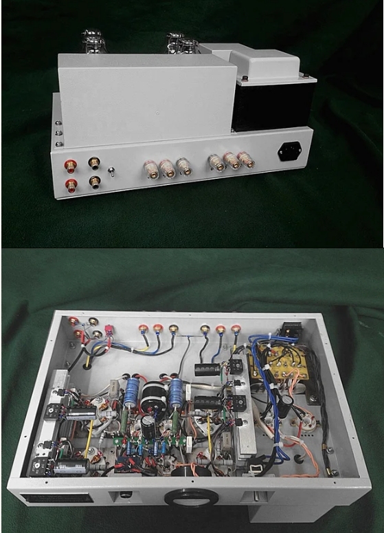 Finished USA West Power 91 Circuit 300B Single-ended HIFI Tube Integrated Amplifier 15w+15w