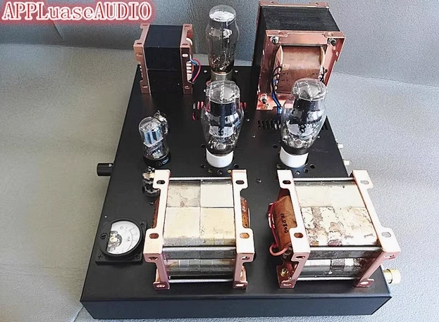 AN circuit C transformer version 2A3C Single ended class A HIFI DIY Stereo 3.5W*2 tube amplifier