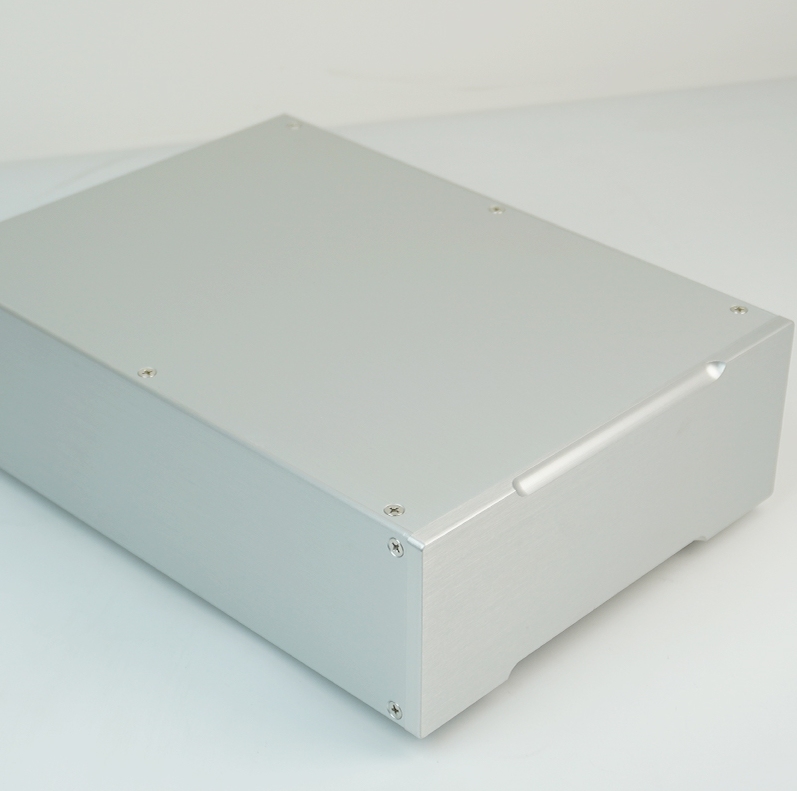 230 Type A silver Full Aluminum Power Amplifier Chassis DIY power supply case decoder box