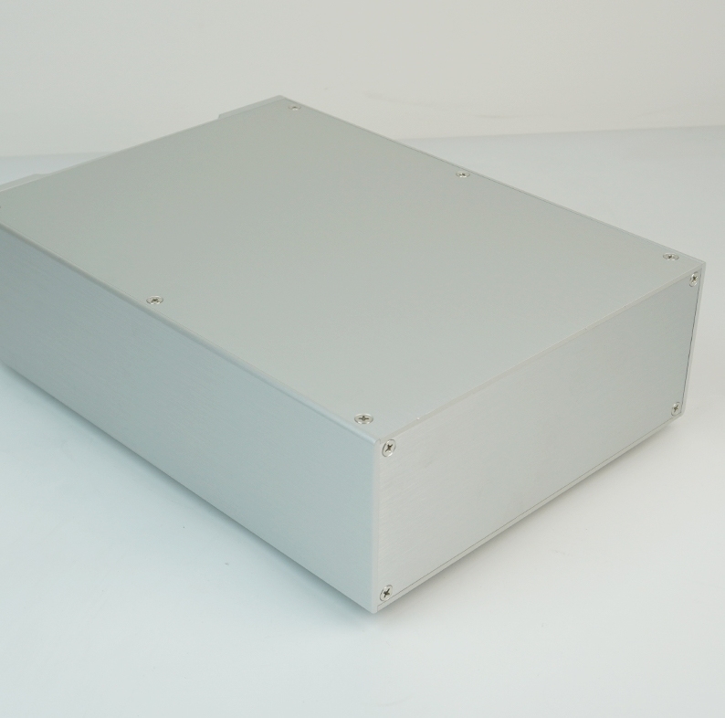 230 Type A silver Full Aluminum Power Amplifier Chassis DIY power supply case decoder box
