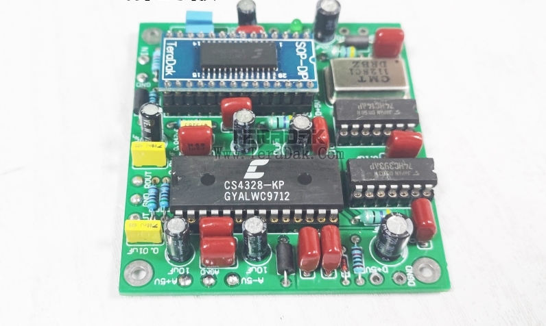 CS8412/DIR9001+CS4328 Decoding board