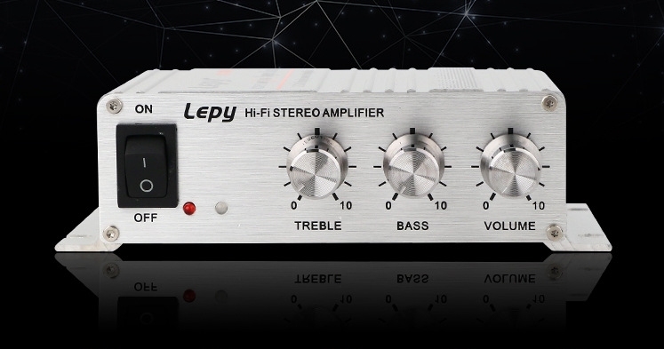 Silver Lepy LP-300 HIFI 20W+20W Stereo power amplifier Mini AMP