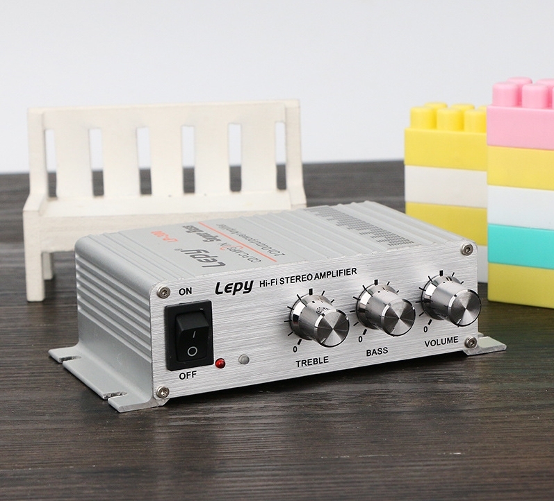 Silver Lepy LP-300 HIFI 20W+20W Stereo power amplifier Mini AMP