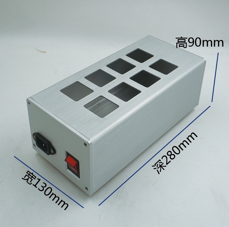 130 full Aluminum Power supply case decoder Box HIFI DIY mini amplifier chassis