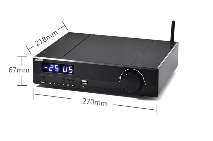 New X21 remote control Digital Power Amplifier TPA3255 Hifi Amplifier 600W 2.1 Channel Bluetooth 5.1 DSP USB Decoding Home speaker Amp Audio