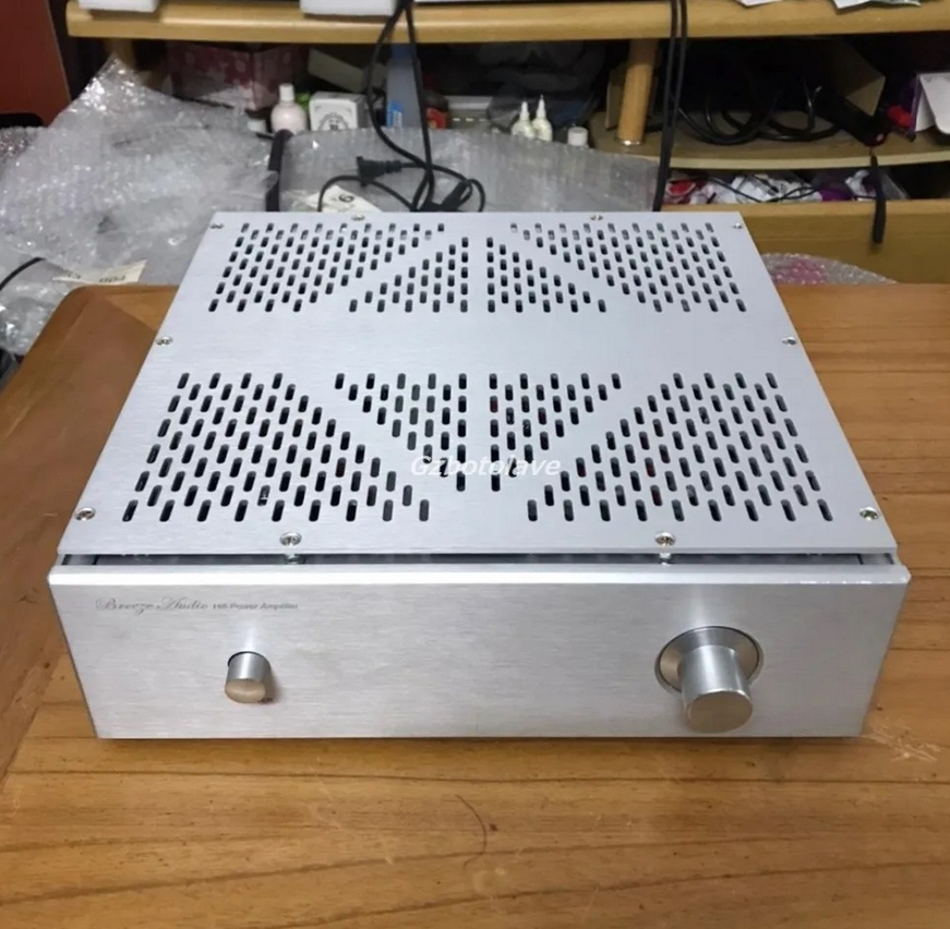 weiliang JP200 Full Aluminum Preamplifier chassis IDY amplifier Enclosure/preamp case/amp box with knob