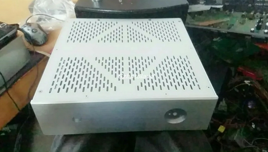weiliang JP200 Full Aluminum Preamplifier chassis IDY amplifier Enclosure/preamp case/amp box with knob