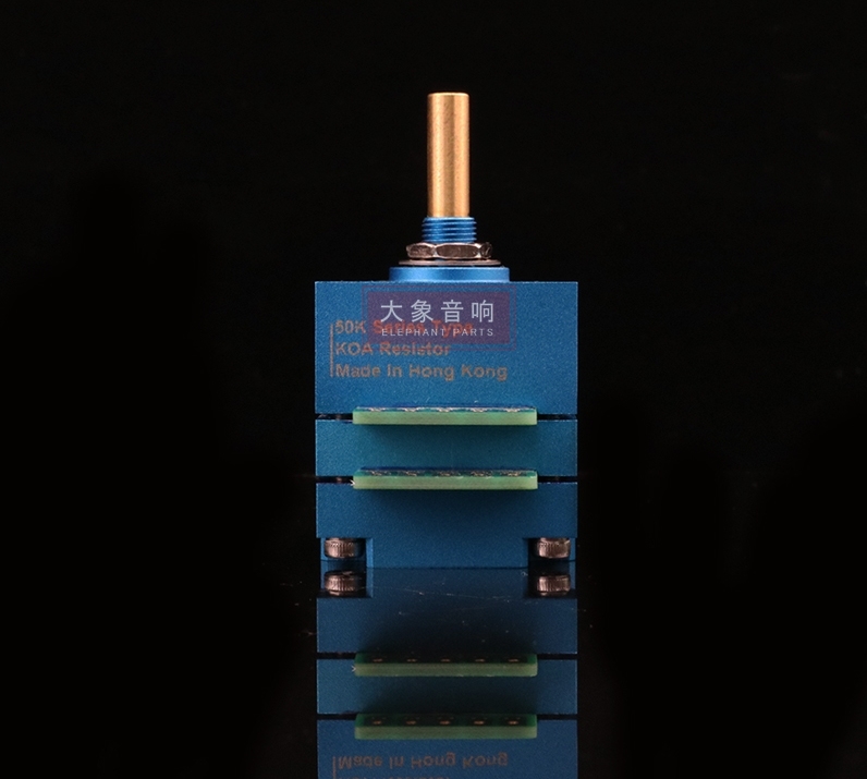 Hong Kong Design by Mr. K 59 level high-precision dual volume stepper potentiometer 50K100K resistor