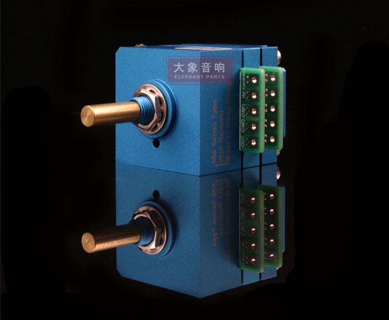 Hong Kong Design by Mr. K 59 level high-precision dual volume stepper potentiometer 50K100K resistor