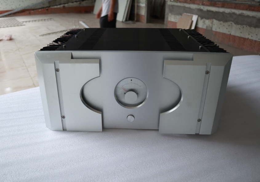 PASS160.5（Expanded version）Big Aluminum Chassis Class A Power Amplifier Enclosure DIY Case Hi-End Box with heatsink
