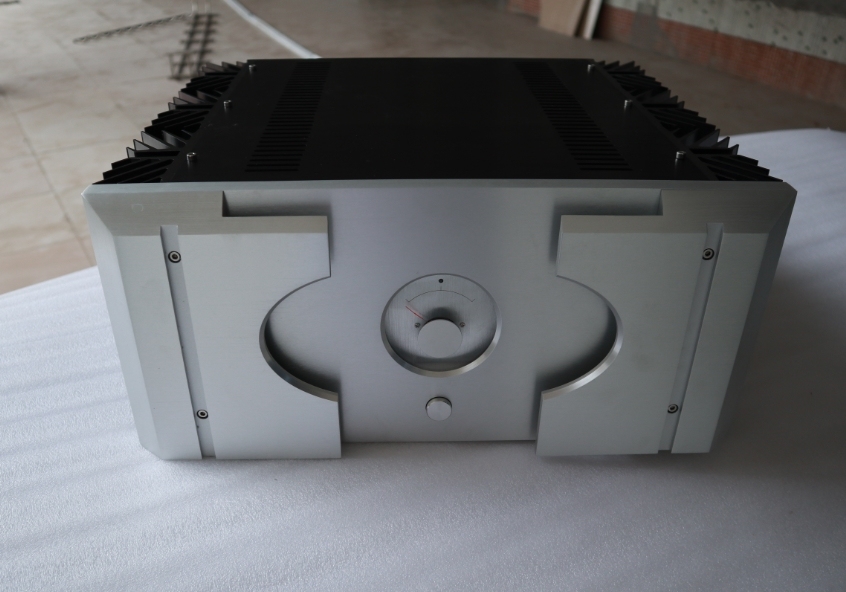 PASS160.5（Expanded version）Big Aluminum Chassis Class A Power Amplifier Enclosure DIY Case Hi-End Box with heatsink