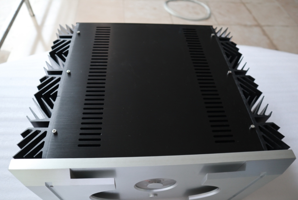 PASS160.5（Expanded version）Big Aluminum Chassis Class A Power Amplifier Enclosure DIY Case Hi-End Box with heatsink