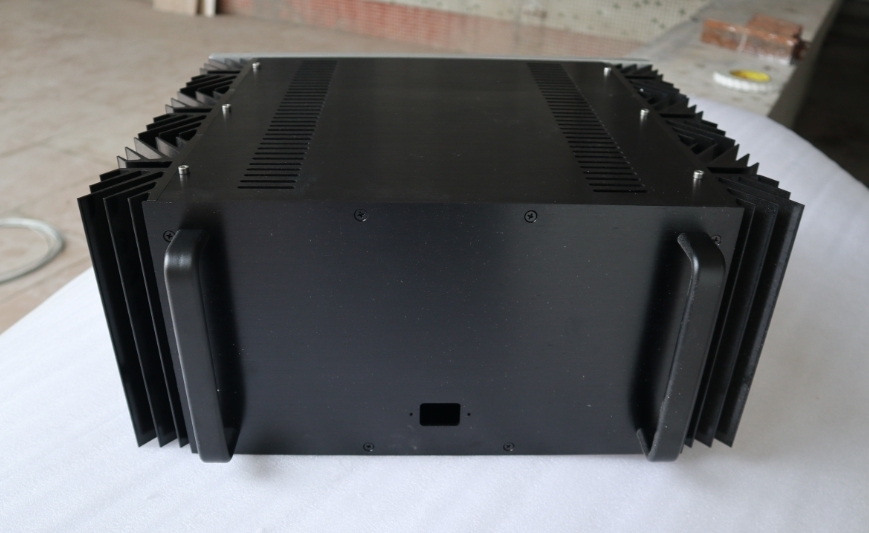 PASS160.5（Expanded version）Big Aluminum Chassis Class A Power Amplifier Enclosure DIY Case Hi-End Box with heatsink