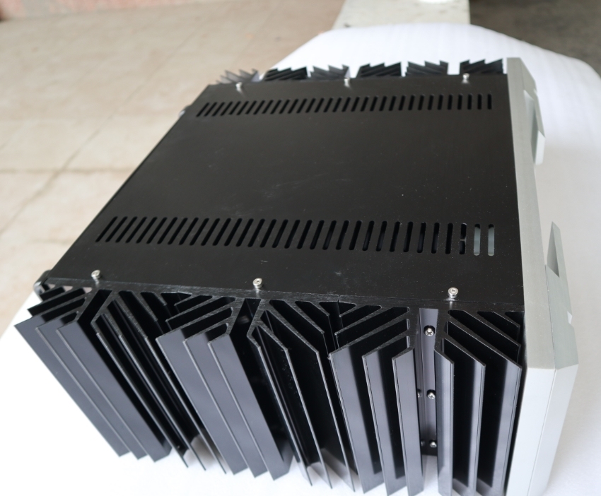 PASS160.5（Expanded version）Big Aluminum Chassis Class A Power Amplifier Enclosure DIY Case Hi-End Box with heatsink