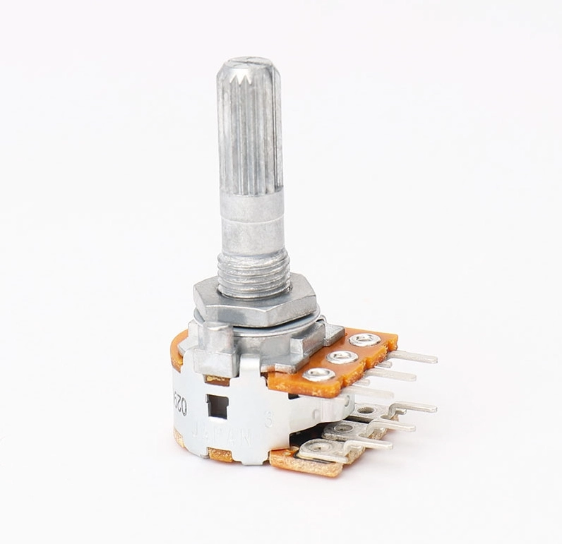 ALPS Japan RK16 50K 100K Plum Blossom Shaft Potentiometer Original ...