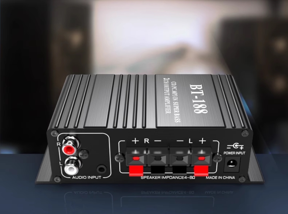 LEPY BT188 Bluetooth 5.0 mini Digital power amplifier 30W+30W stereo Desktop audio amp