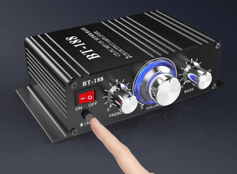 LEPY BT188 Bluetooth 5.0 mini Digital power amplifier 30W+30W stereo Desktop audio amp