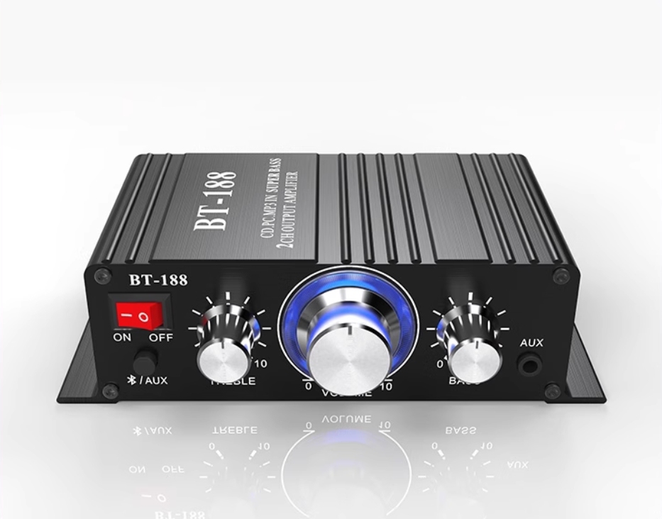 LEPY BT188 Bluetooth 5.0 mini Digital power amplifier 30W+30W stereo Desktop audio amp