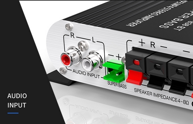 LEPY 838BT 2.1 channel Bluetooth 5.0 mini 15W*2 amplifier Small amp with heavy bass interface
