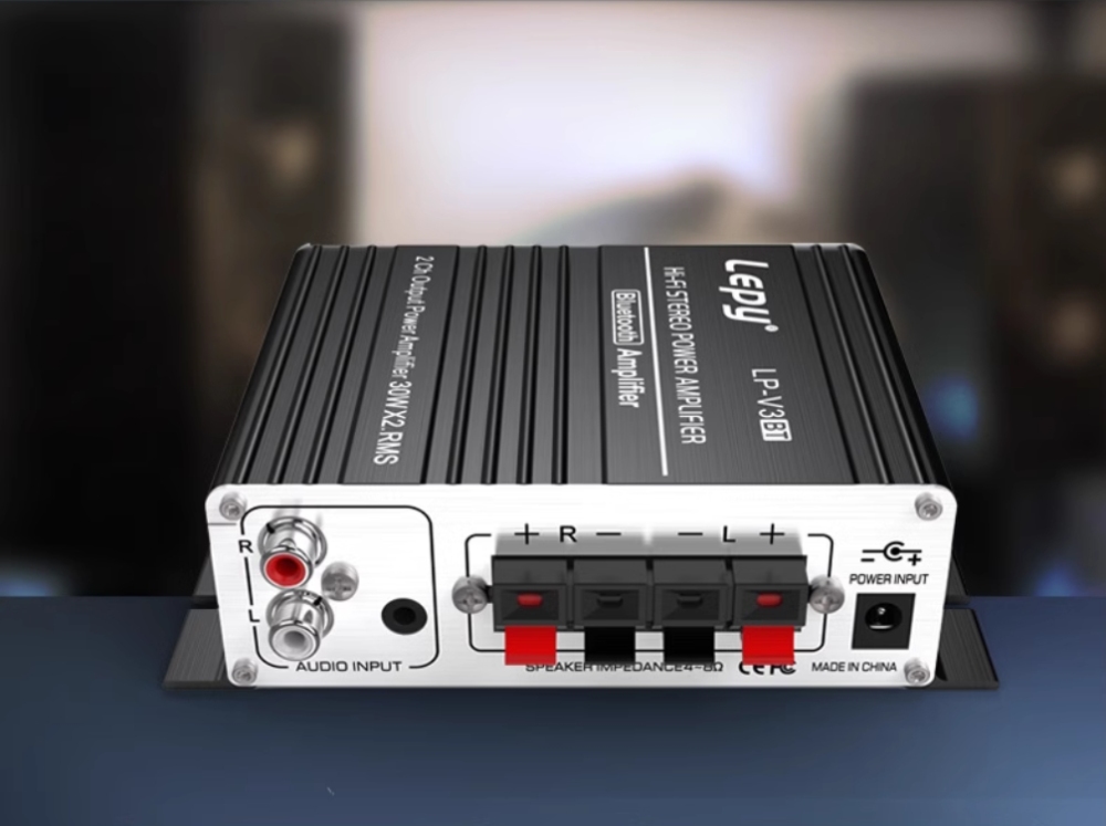 LEPY LP-V3BT Bluetooth 5.0 class AB Stereo Small Amplifier 20W*2 Analog audio amp