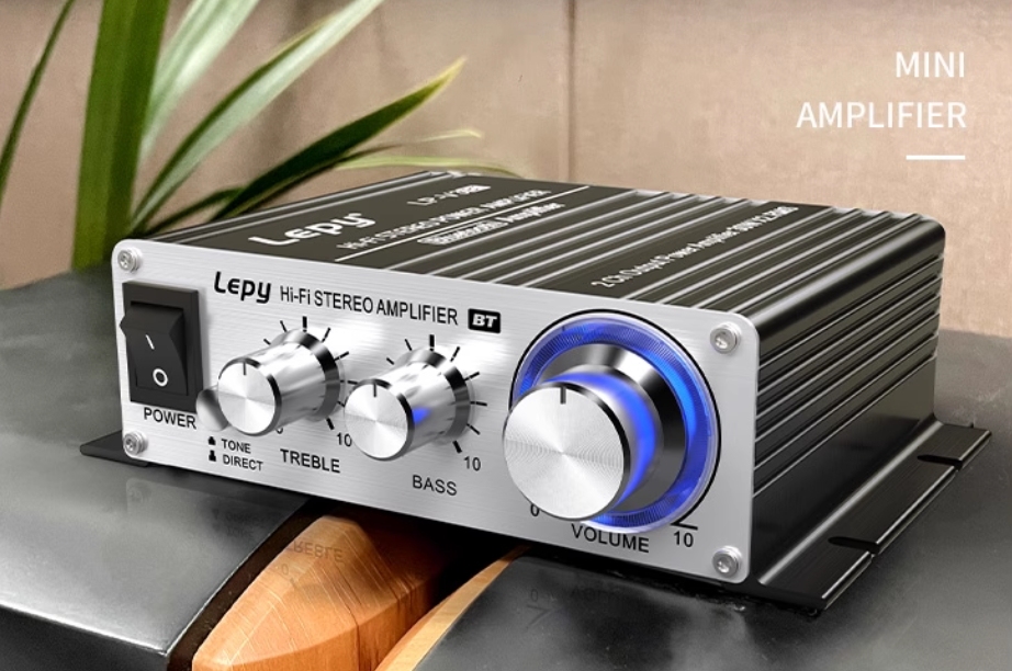 LEPY LP-V3BT Bluetooth 5.0 class AB Stereo Small Amplifier 20W*2 Analog audio amp