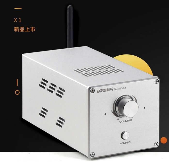 BRZHIFI TAS5630 stereo 300W*2 amplifier supports PC-USB Bluetooth 5.0 independent decoding