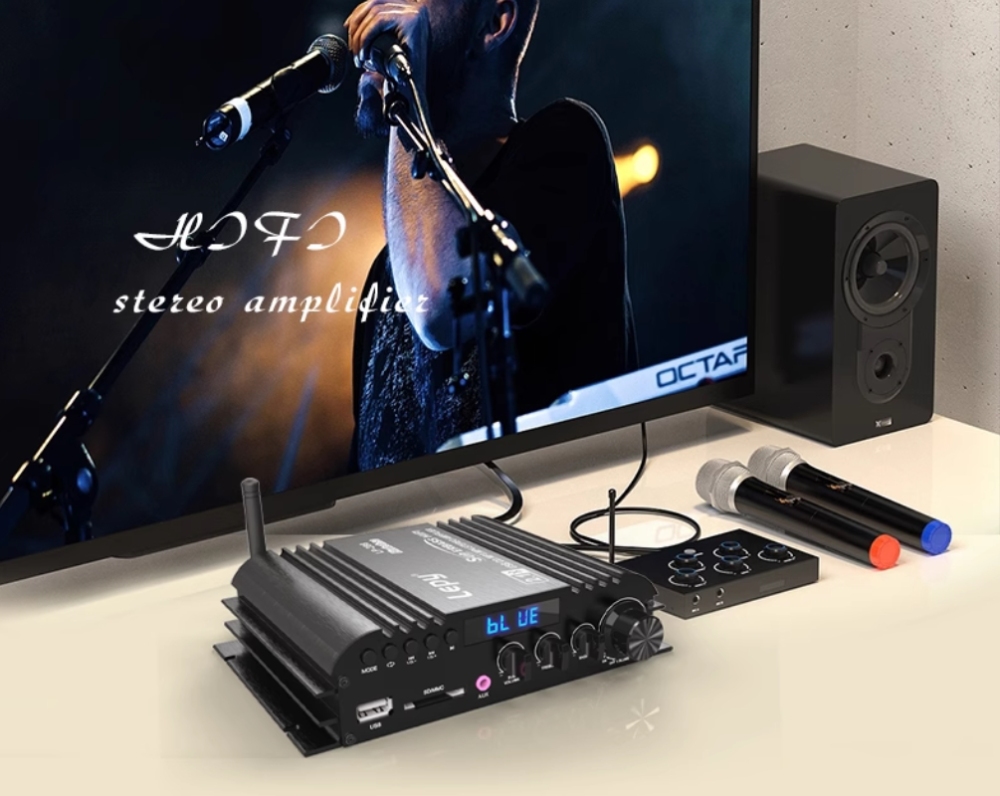 LEPY 288 Bluetooth 5.0 mini 50W*2 amplifier Lossless music playback subwoofer amplifier Suitable for C2, C3, C3X4