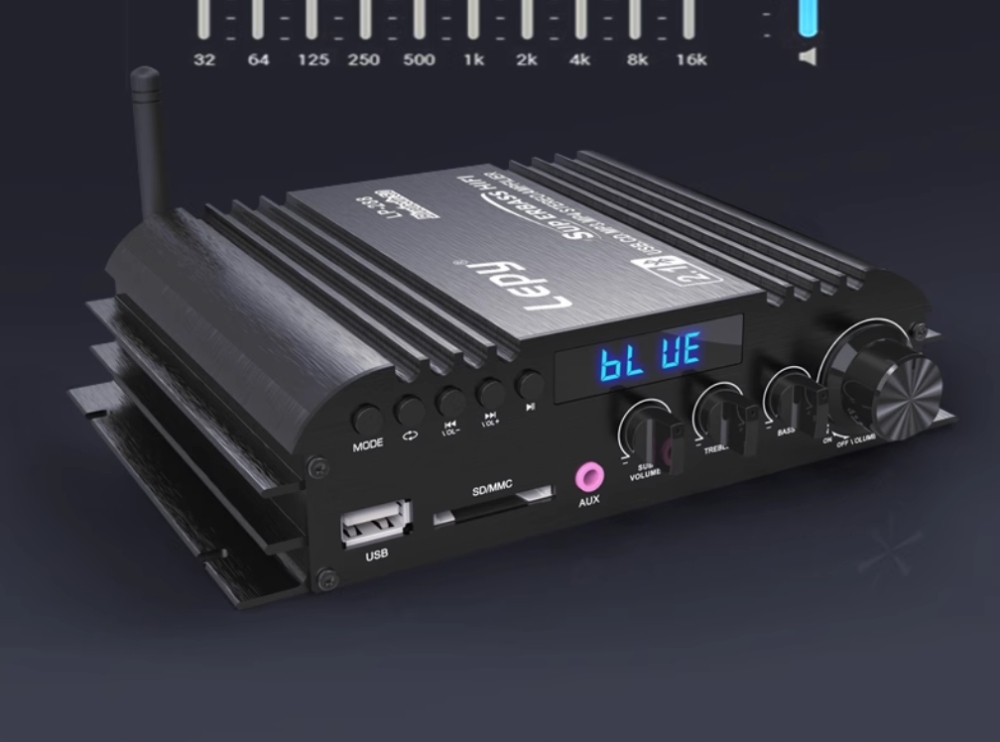 LEPY 288 Bluetooth 5.0 mini 50W*2 amplifier Lossless music playback subwoofer amplifier Suitable for C2, C3, C3X4