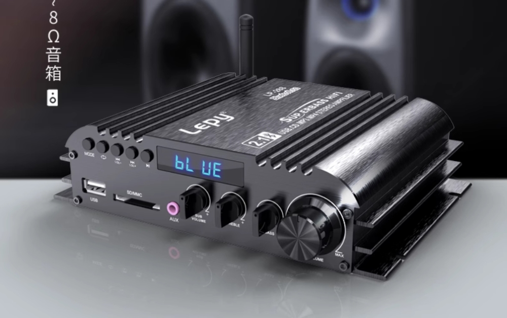LEPY 288 Bluetooth 5.0 mini 50W*2 amplifier Lossless music playback subwoofer amplifier Suitable for C2, C3, C3X4