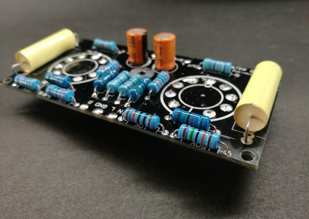 6DJ8(6N11/E88CC/6922 )HIFI DIY stereo tube preamp board