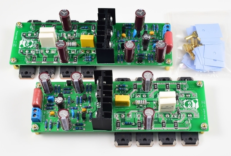 One Pair L20.5 LJM HI-END Ultra-low Distortion Sound Amplifier DIY Kits/ finished boards