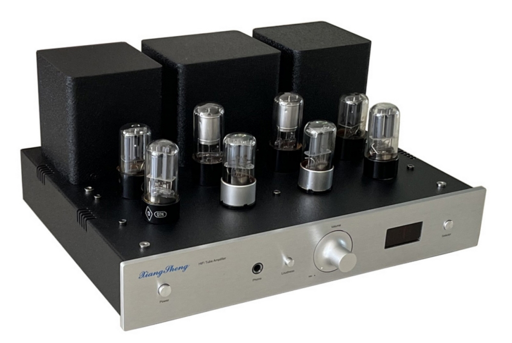 Xiang Sheng 6N8P HIFI DIY stereo tube preamplifier with remote control