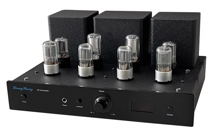 Xiang Sheng 6N8P HIFI DIY stereo tube preamplifier with remote control