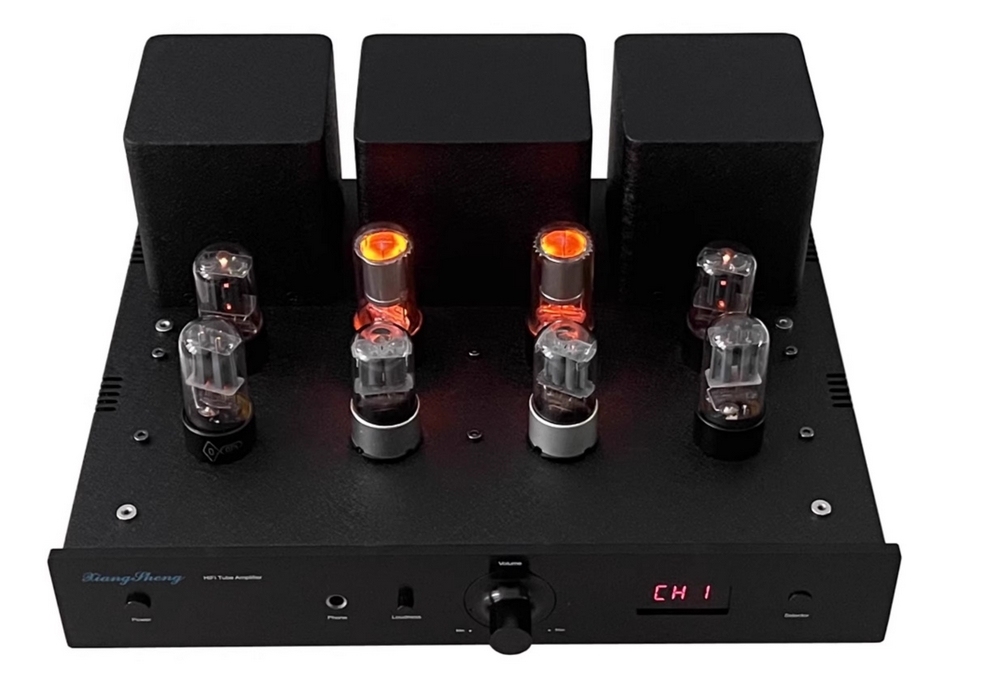 Xiang Sheng 6N8P HIFI DIY stereo tube preamplifier with remote control
