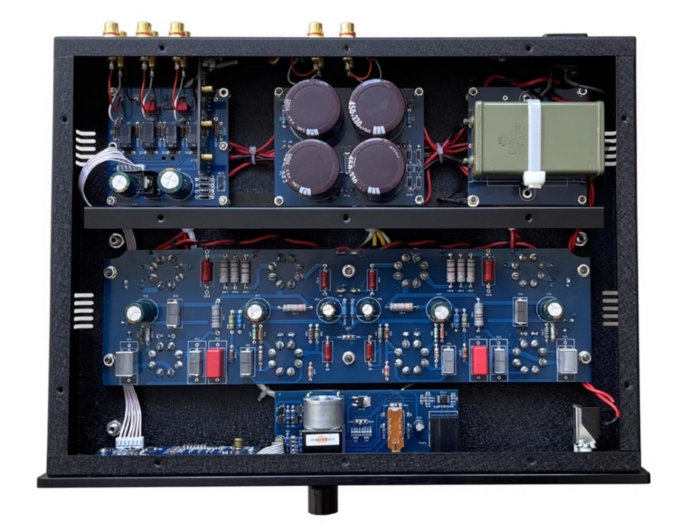 Xiang Sheng 6N8P HIFI DIY stereo tube preamplifier with remote control