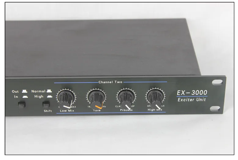 Professional Vocal Beautification Ex-3000 Exciter Pre-Effector Audio Stage Microphone Gain Processor