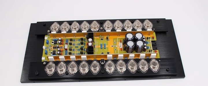 MUSMYS A-70 HI-END pure class A stereo 100W*2 power amplifier with VU meter reference ACCUPHASE circuit