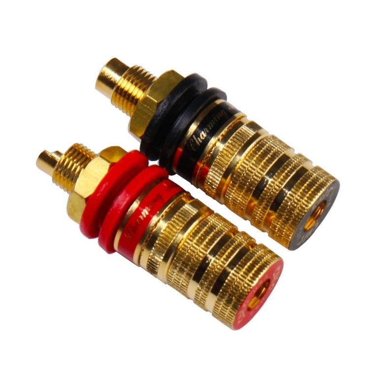 CMC 838S Pure copper silver plated power amplifier terminal Speaker amplifier socket
