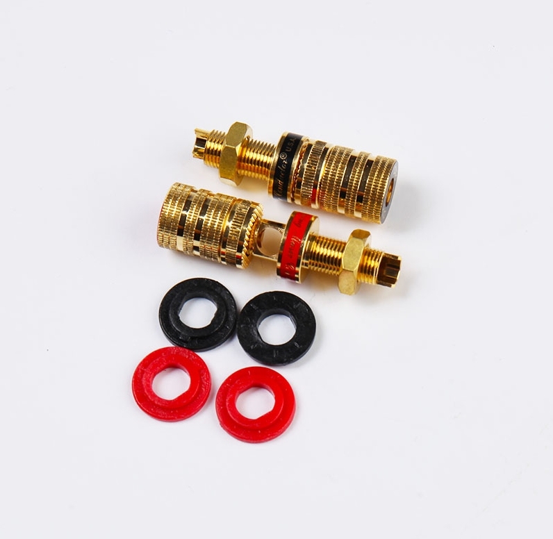 CMC 838S Pure copper silver plated power amplifier terminal Speaker amplifier socket