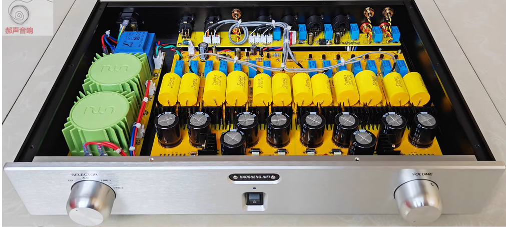 Finished PASS 1.7 Audio Pre-amplifier HiFi Stereo XLR/RCA Field Effect ...