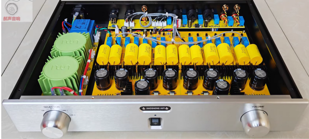 Finished PASS 1.7 Audio Pre-amplifier HiFi Stereo XLR/RCA Field Effect Tube Balanced Preamplifier Sound Controller