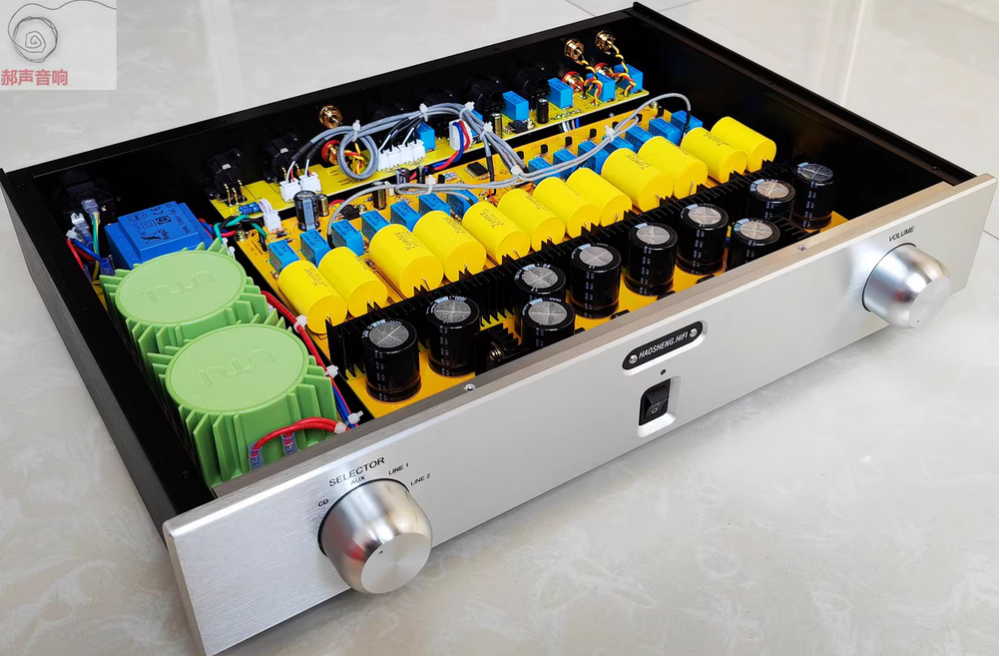 Finished PASS 1.7 Audio Pre-amplifier HiFi Stereo XLR/RCA Field Effect Tube Balanced Preamplifier Sound Controller
