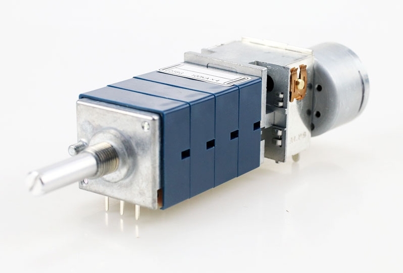 Original Japanese Alps RK27 Four way Balance Motor Volume Potentiometer